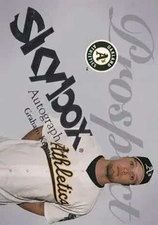 2004 SkyBox Autographics - Insignia #79 - Graham Koonce - Oakland Athletics