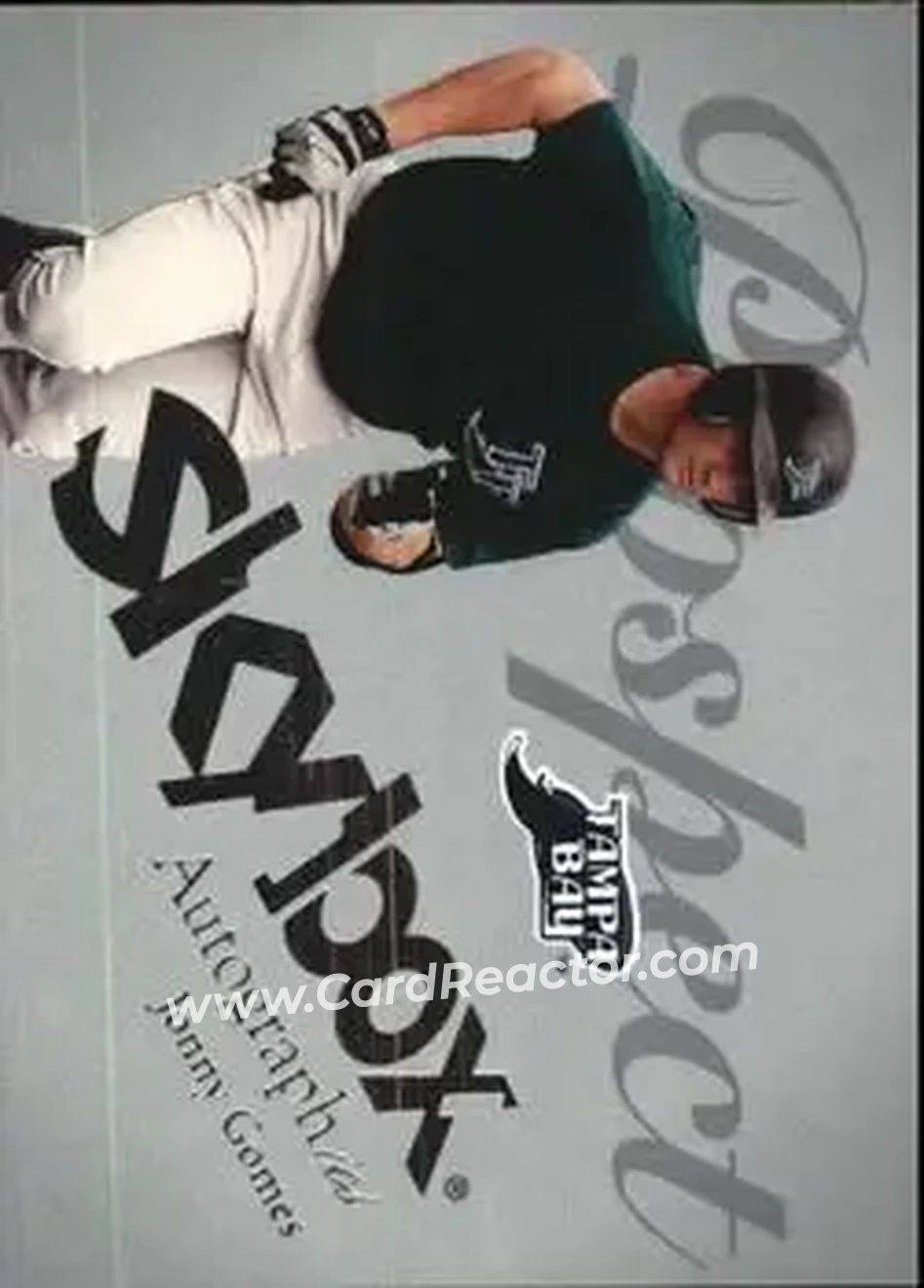 2004 SkyBox Autographics - Insignia #82 - Jonny Gomes - Tampa Bay Devil Rays - Front