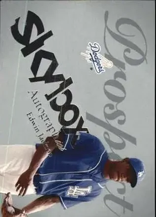 2004 SkyBox Autographics - Insignia #83 - Edwin Jackson - Los Angeles Dodgers