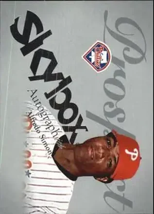 2004 SkyBox Autographics - Insignia #84 - Alfredo Simon - Philadelphia Phillies