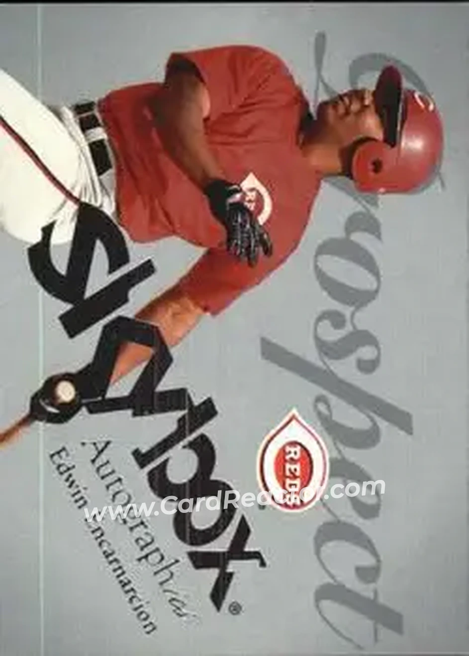 2004 SkyBox Autographics - Insignia #94 - Edwin Encarnacion - Cincinnati Reds - Front