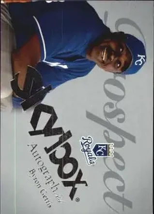 2004 SkyBox Autographics - Insignia #95 - Byron Gettis - Kansas City Royals