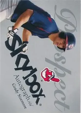 2004 SkyBox Autographics - Insignia #97 - Grady Sizemore - Cleveland Indians