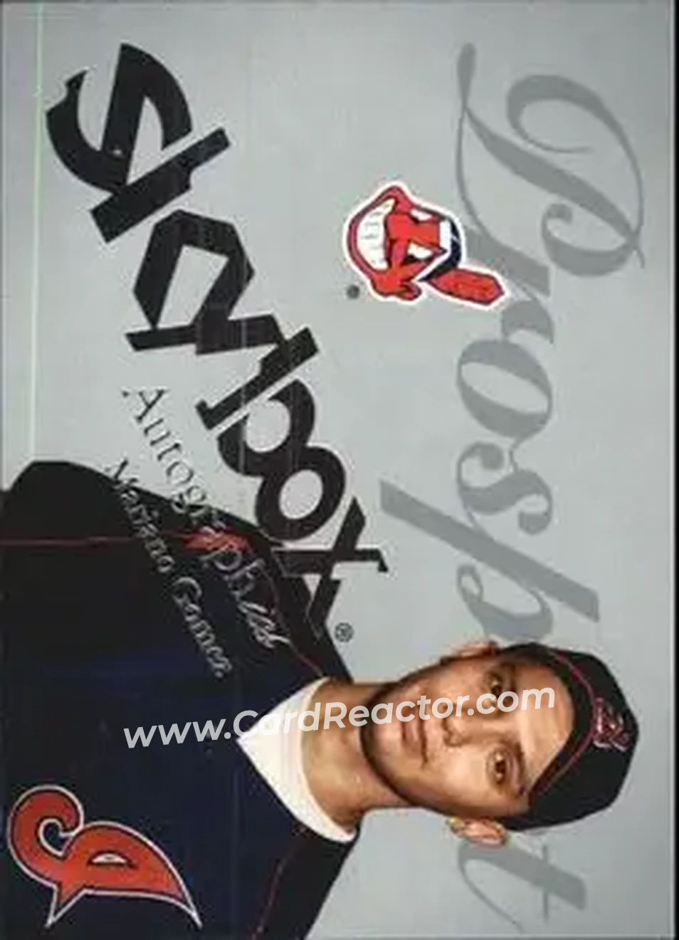 2004 SkyBox Autographics - Insignia #98 - Mariano Gomez - Cleveland Indians - Front