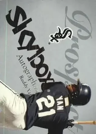 2004 SkyBox Autographics - Insignia #100 - Ruddy Yan - Chicago White Sox