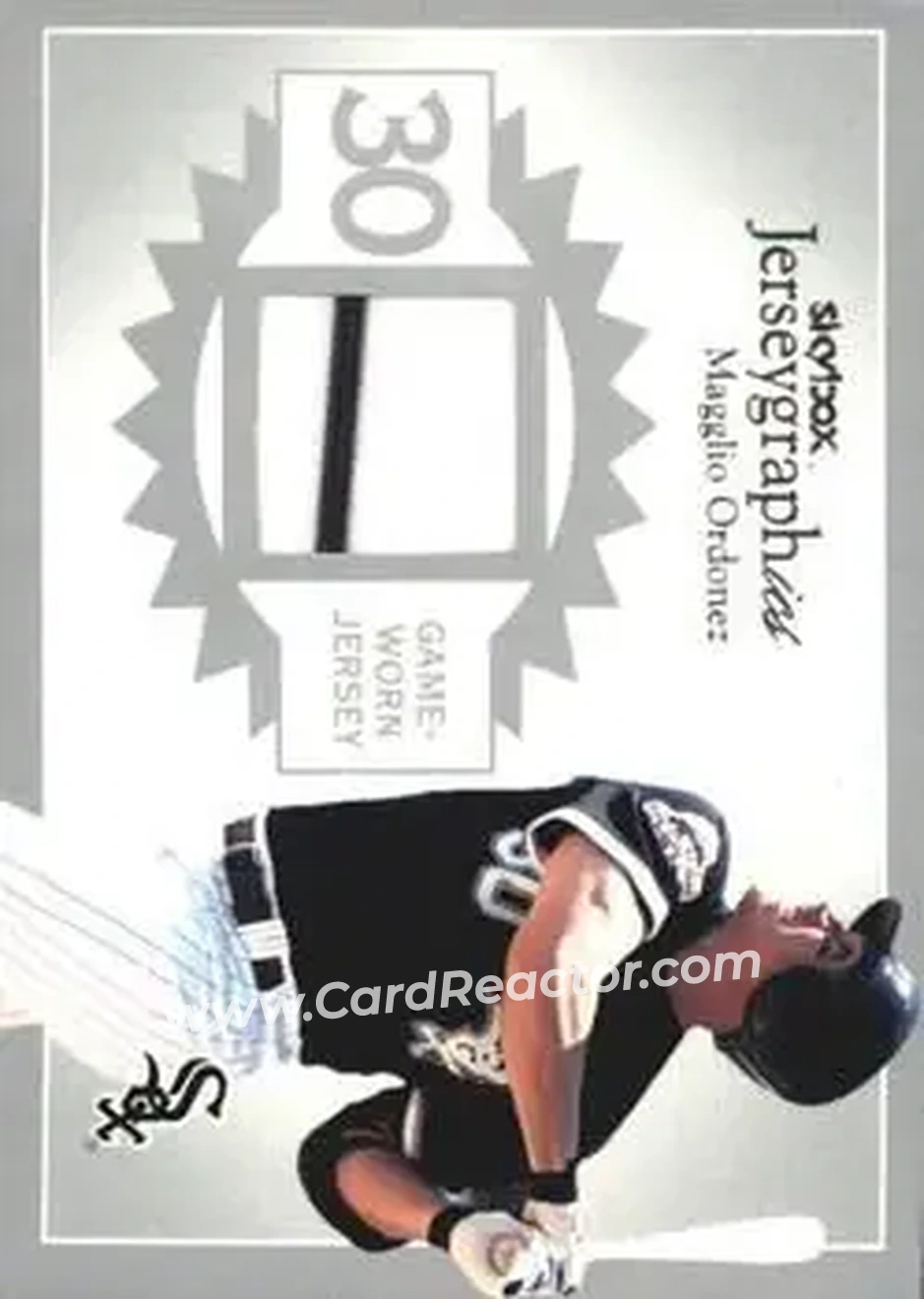 2004 SkyBox Autographics - Jerseygraphics Silver #J-MO - Magglio Ordonez - Chicago White Sox - Front