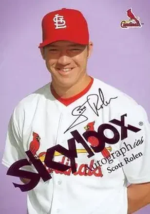 2004 SkyBox Autographics - Royal Insignia #3 - Scott Rolen - St. Louis Cardinals