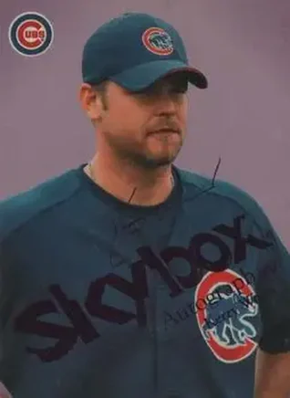 2004 SkyBox Autographics - Royal Insignia #46 - Kerry Wood - Chicago Cubs