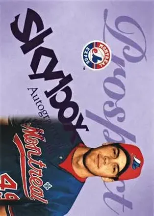 2004 SkyBox Autographics - Royal Insignia #78 - Shawn Hill - Montreal Expos