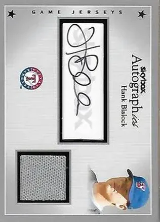 2004 SkyBox Autographics feature card