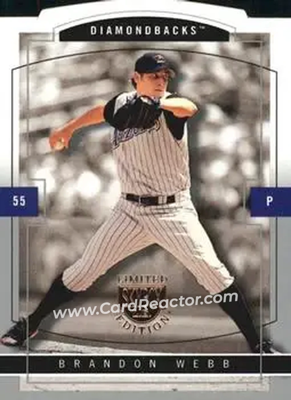 2004 SkyBox LE #3 - Brandon Webb - Arizona Diamondbacks - Front