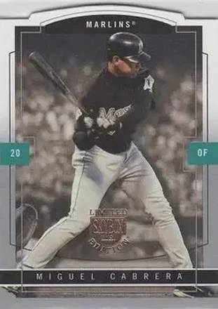 2004 SkyBox LE #8 - Miguel Cabrera - Florida Marlins