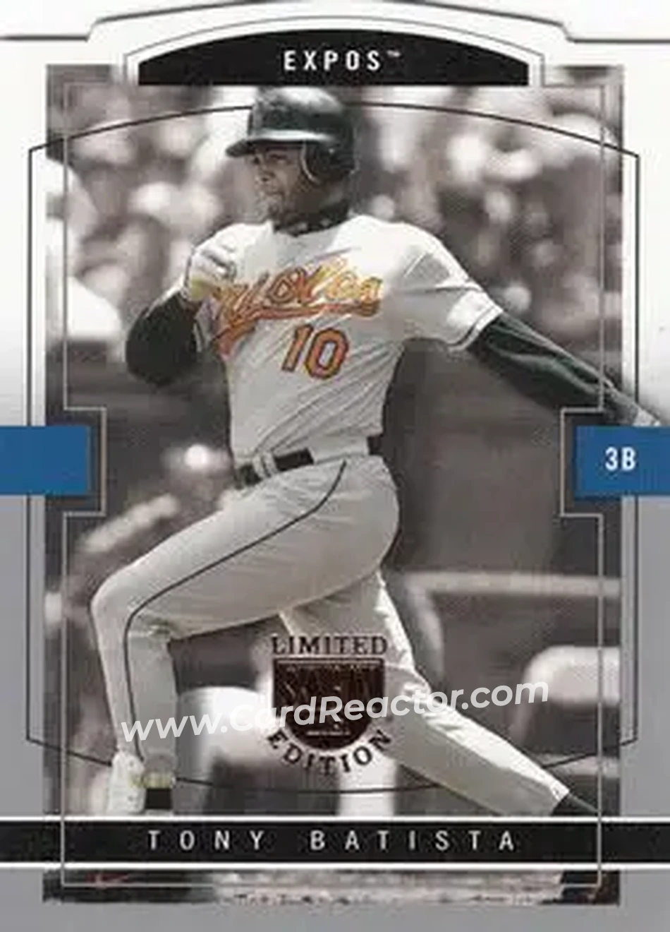2004 SkyBox LE #11 - Tony Batista - Montreal Expos - Front 2004 SkyBox LE #11 - Tony Batista - Montreal Expos - Front