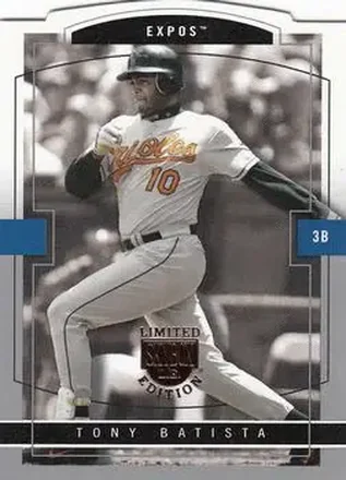 2004 SkyBox LE #11 - Tony Batista - Montreal Expos