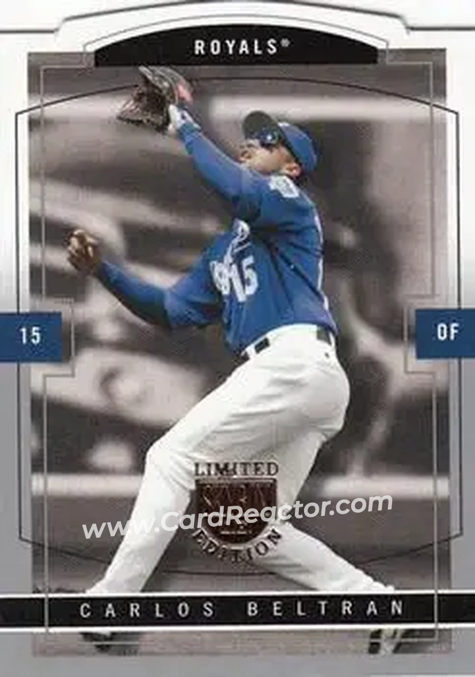 2004 SkyBox LE #12 - Carlos Beltran - Kansas City Royals - Front 2004 SkyBox LE #12 - Carlos Beltran - Kansas City Royals - Front