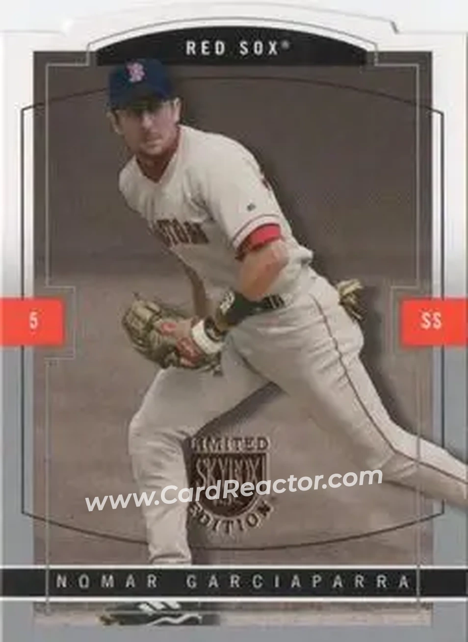 2004 SkyBox LE #13 - Nomar Garciaparra - Boston Red Sox - Front 2004 SkyBox LE #13 - Nomar Garciaparra - Boston Red Sox - Front