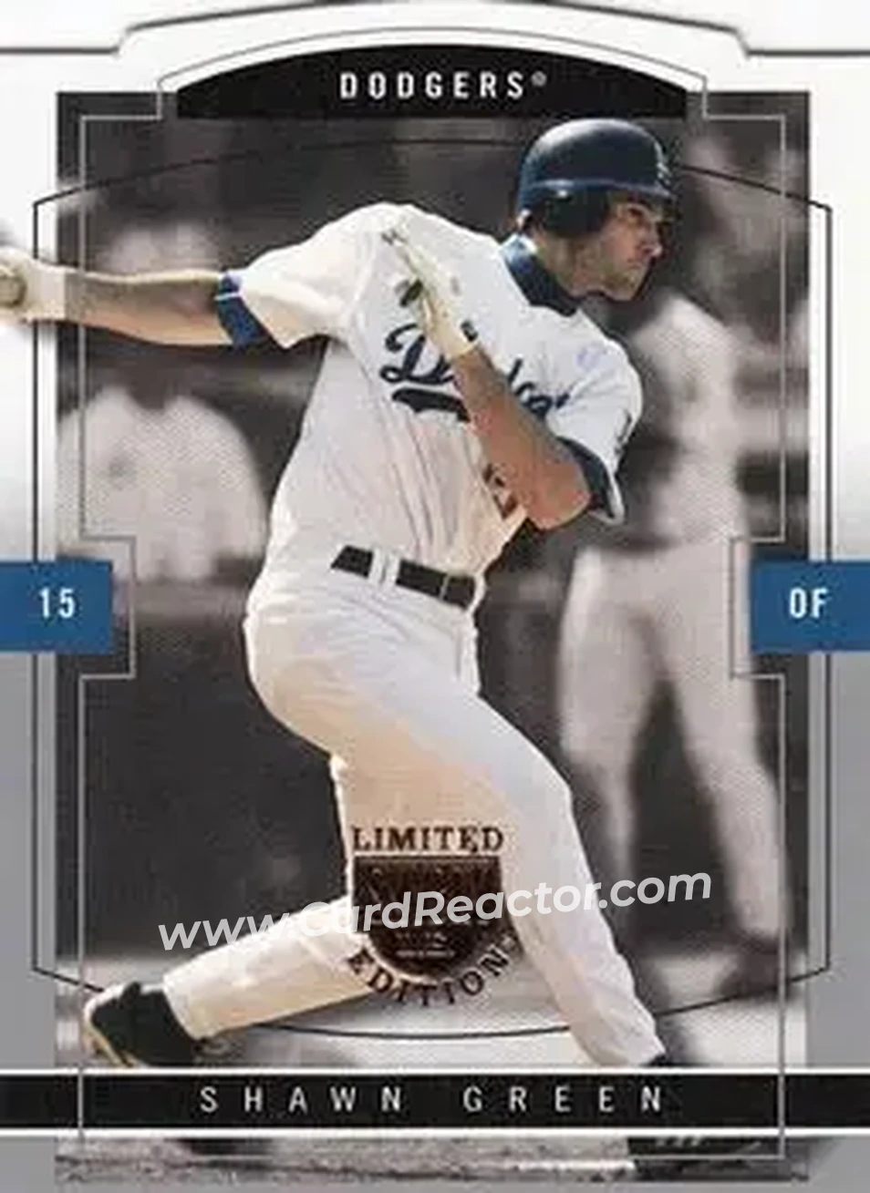 2004 SkyBox LE #14 - Shawn Green - Los Angeles Dodgers - Front 2004 SkyBox LE #14 - Shawn Green - Los Angeles Dodgers - Front