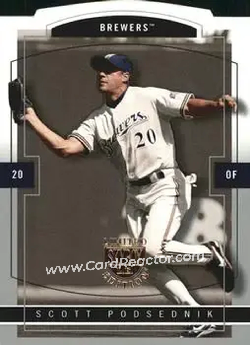 2004 SkyBox LE #38 - Scott Podsednik - Milwaukee Brewers - Front 2004 SkyBox LE #38 - Scott Podsednik - Milwaukee Brewers - Front