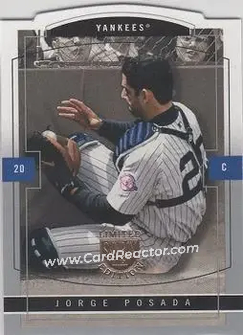 2004 SkyBox LE #72 - Jorge Posada - New York Yankees - Front