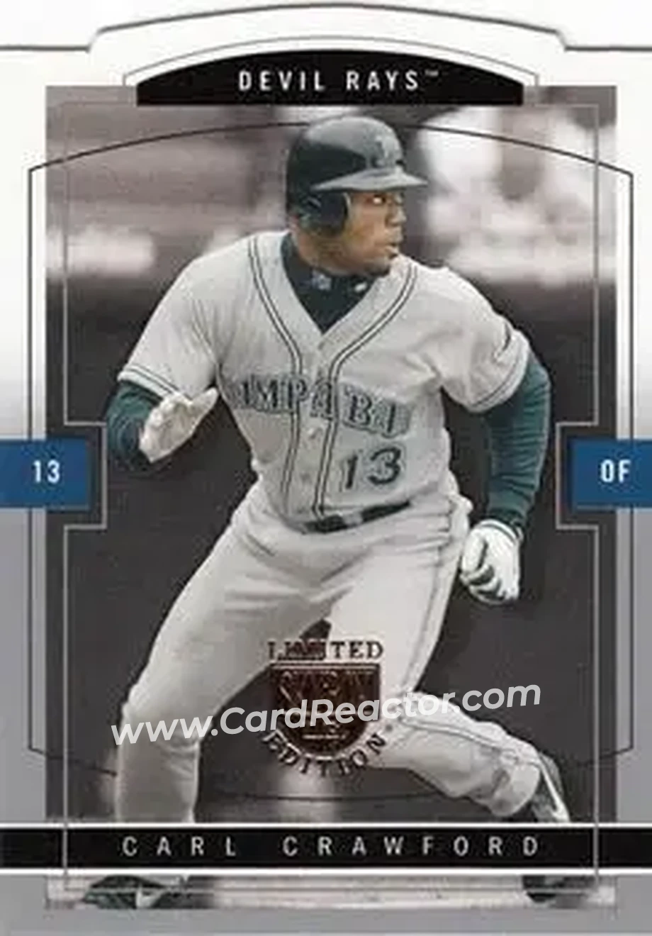 2004 SkyBox LE #74 - Carl Crawford - Tampa Bay Devil Rays - Front