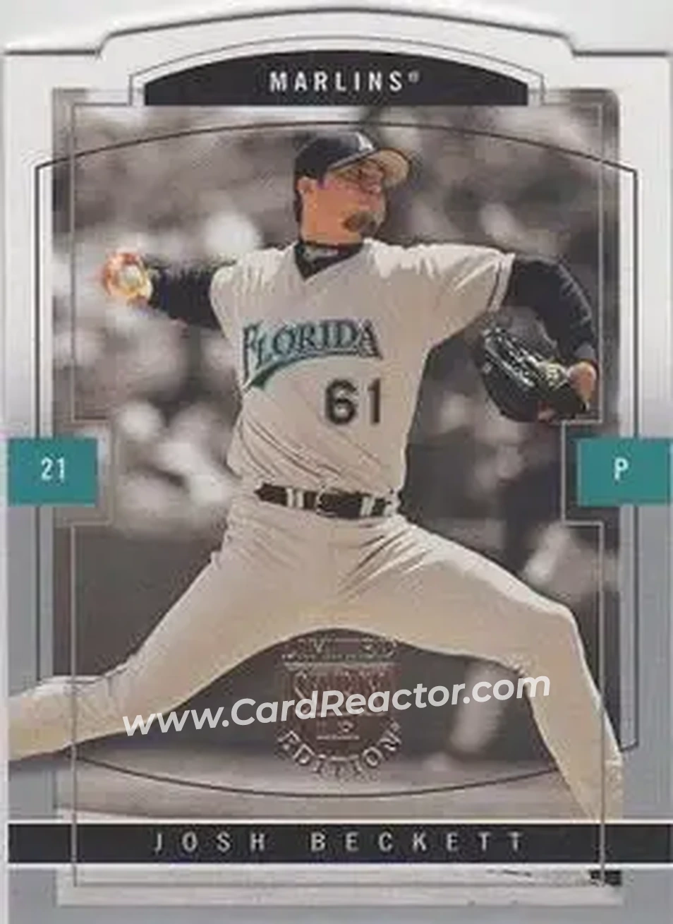 2004 SkyBox LE #76 - Josh Beckett - Florida Marlins - Front