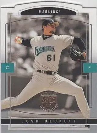 2004 SkyBox LE #76 - Josh Beckett - Florida Marlins