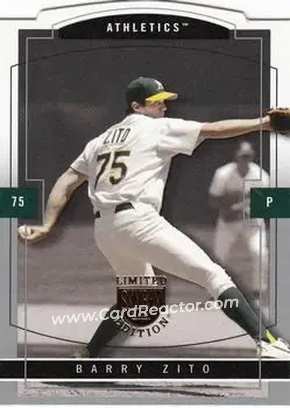 2004 SkyBox LE #82 - Barry Zito - Oakland Athletics - Front