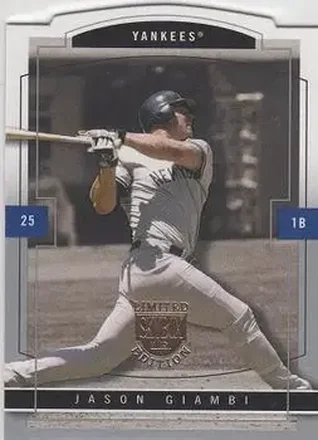 2004 SkyBox LE #85 - Jason Giambi - New York Yankees