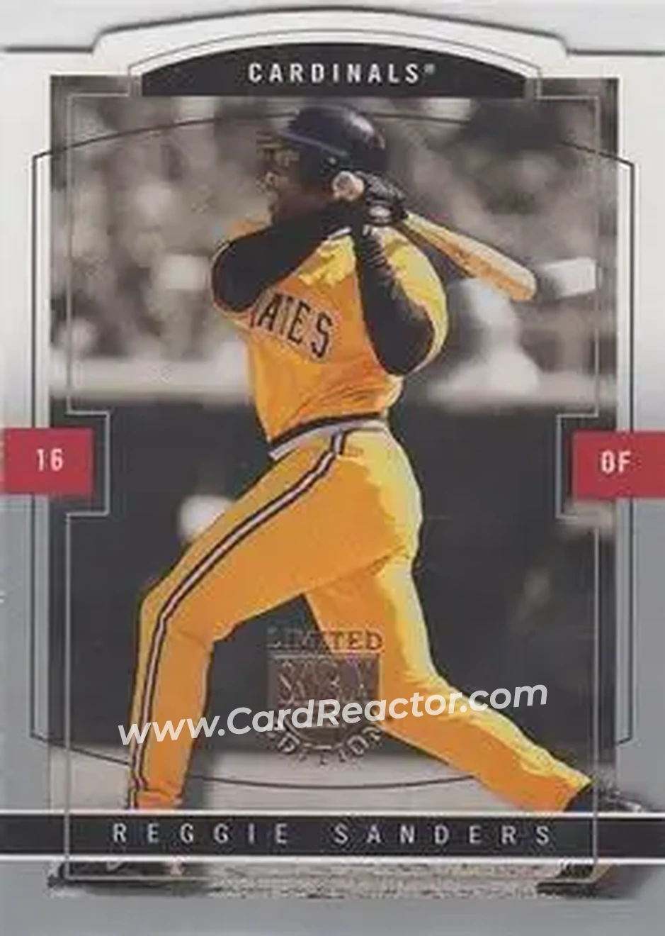 2004 SkyBox LE #90 - Reggie Sanders - St. Louis Cardinals - Front 2004 SkyBox LE #90 - Reggie Sanders - St. Louis Cardinals - Front