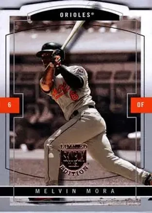 2004 SkyBox LE #96 - Melvin Mora - Baltimore Orioles