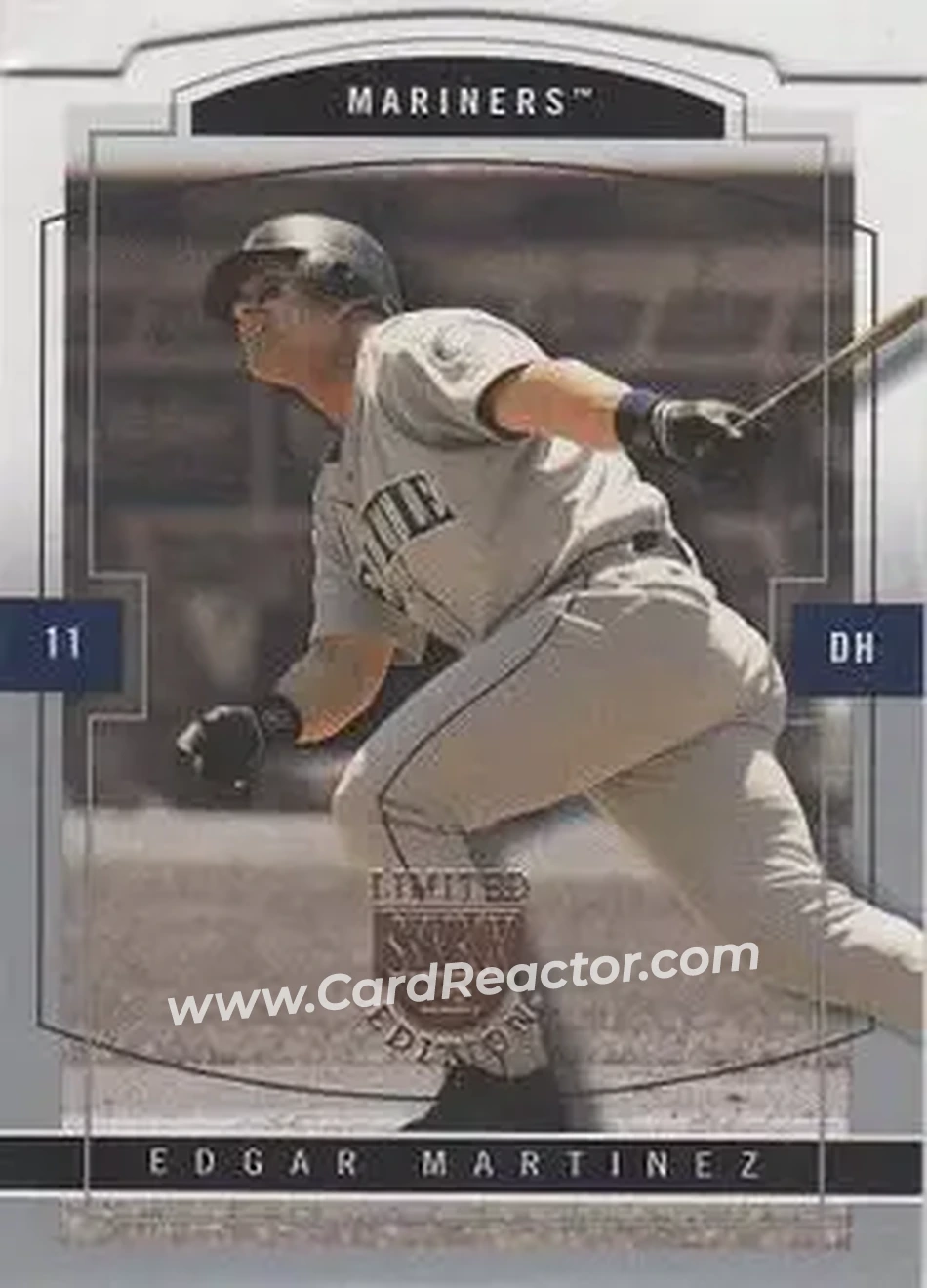 2004 SkyBox LE #100 - Edgar Martinez - Seattle Mariners - Front 2004 SkyBox LE #100 - Edgar Martinez - Seattle Mariners - Front