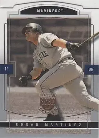 2004 SkyBox LE #100 - Edgar Martinez - Seattle Mariners