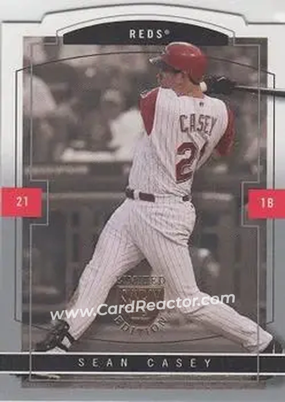 2004 SkyBox LE #102 - Sean Casey - Cincinnati Reds - Front