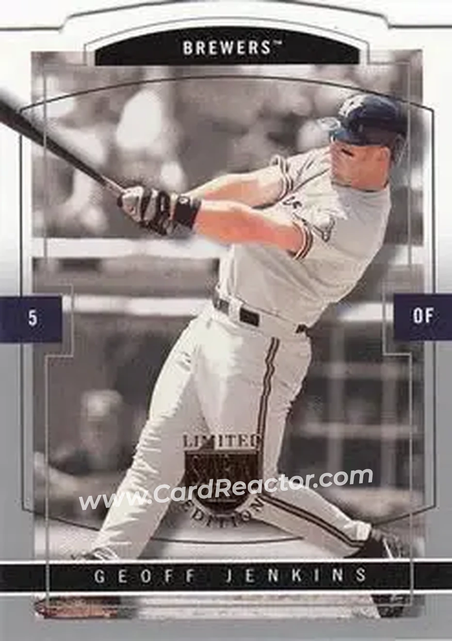 2004 SkyBox LE #108 - Geoff Jenkins - Milwaukee Brewers - Front