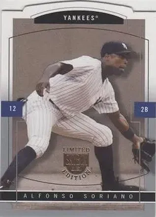 2004 SkyBox LE #109 - Alfonso Soriano - New York Yankees