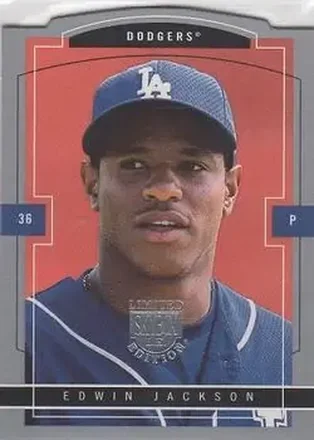 2004 SkyBox LE #134 - Edwin Jackson - Los Angeles Dodgers