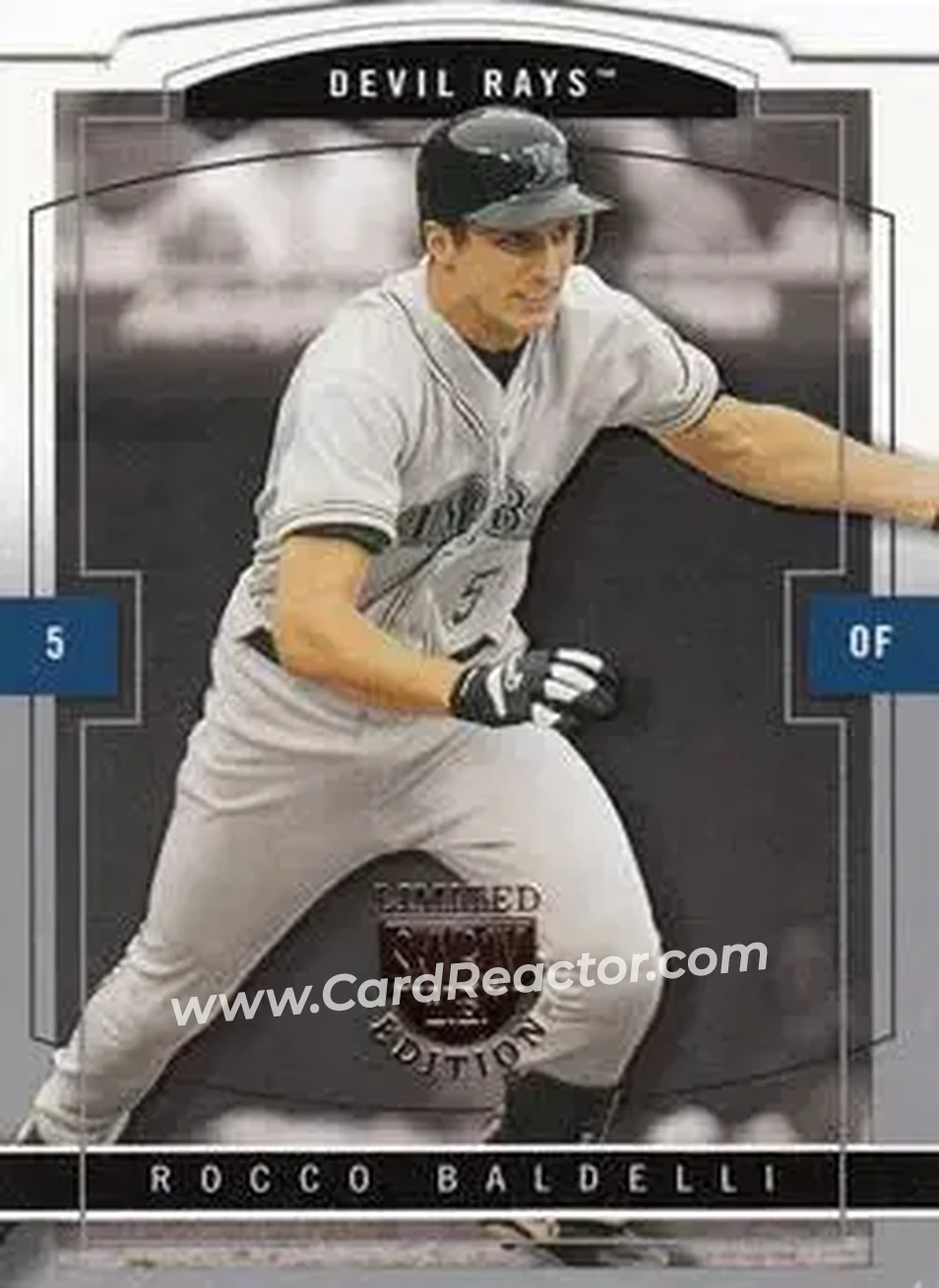 2004 SkyBox LE #10 - Rocco Baldelli - Tampa Bay Devil Rays - Front 2004 SkyBox LE #10 - Rocco Baldelli - Tampa Bay Devil Rays - Front