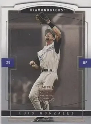 2004 SkyBox LE #34 - Luis Gonzalez - Arizona Diamondbacks