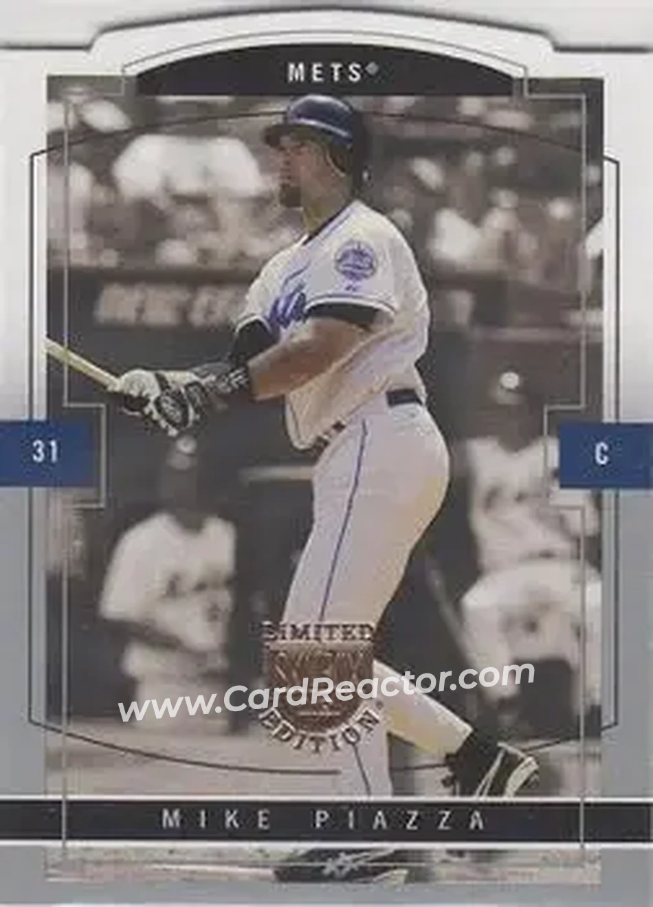 2004 SkyBox LE #52 - Mike Piazza - New York Mets - Front 2004 SkyBox LE #52 - Mike Piazza - New York Mets - Front