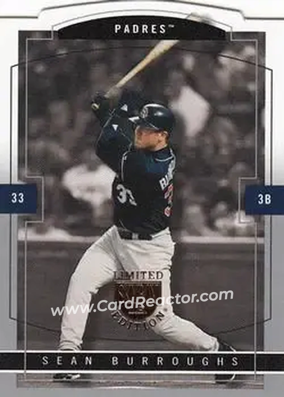 2004 SkyBox LE #53 - Sean Burroughs - San Diego Padres - Front