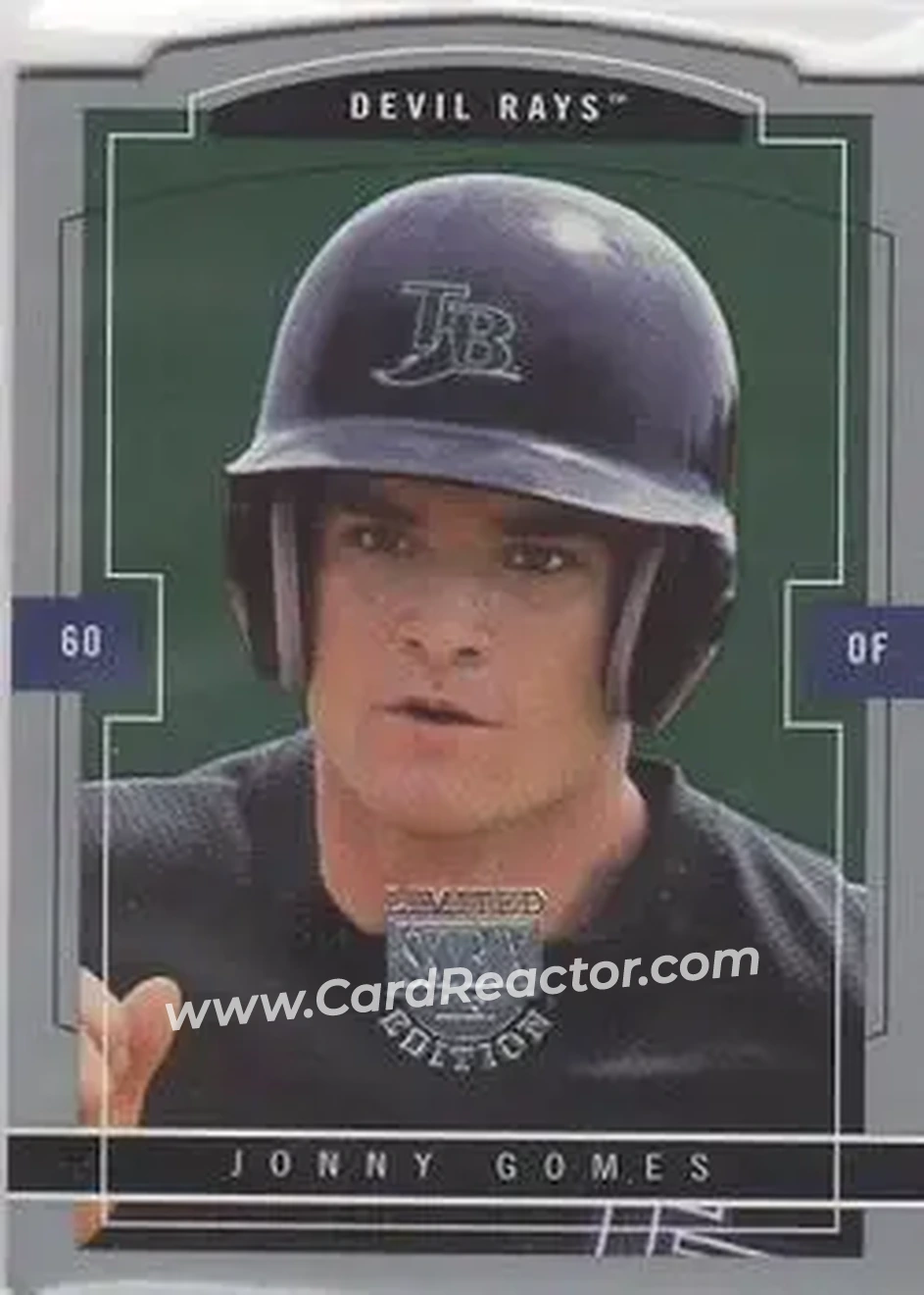 2004 SkyBox LE #124 - Jonny Gomes - Tampa Bay Devil Rays - Front 2004 SkyBox LE #124 - Jonny Gomes - Tampa Bay Devil Rays - Front