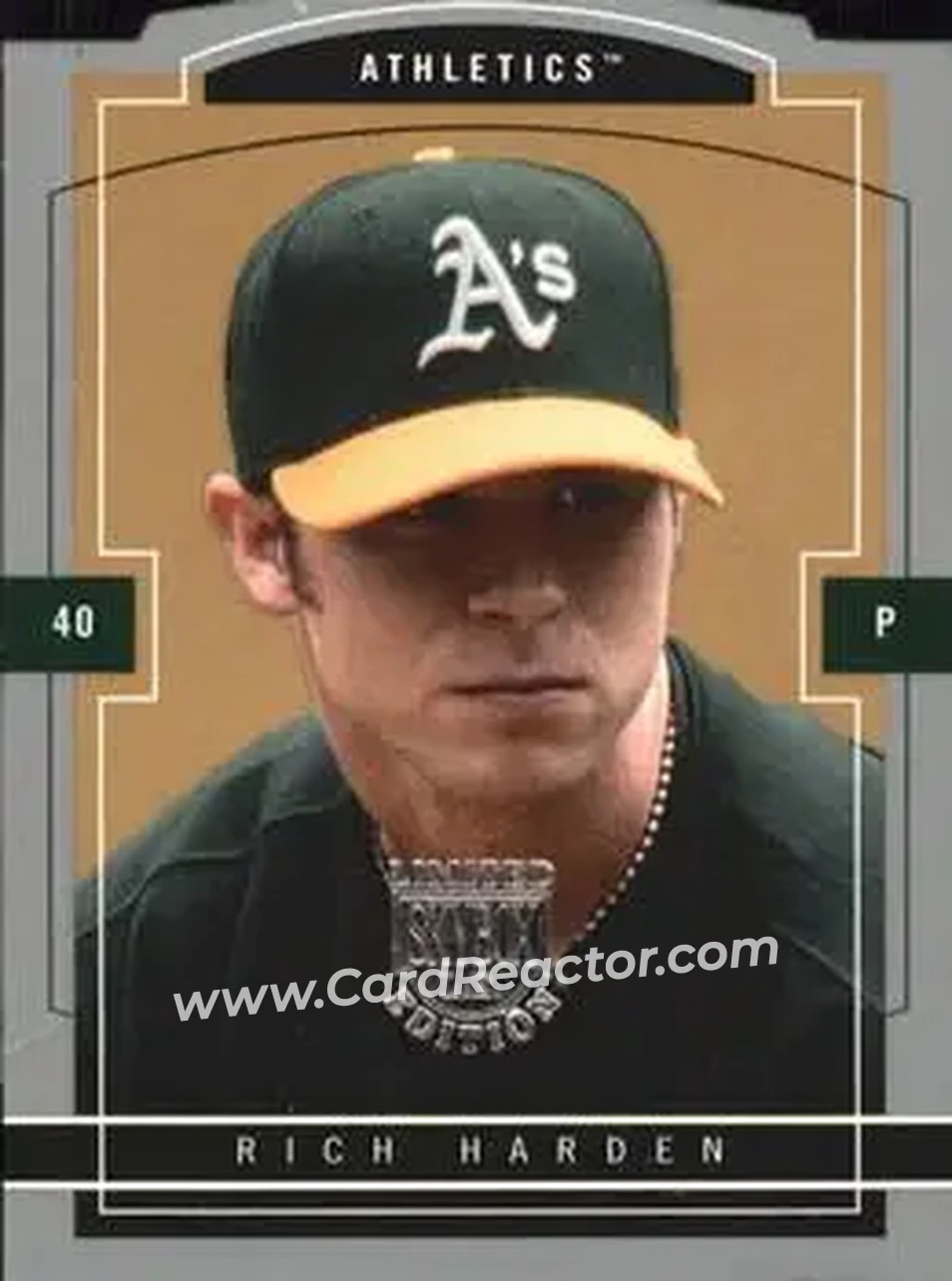 2004 SkyBox LE #144 - Rich Harden - Oakland Athletics - Front