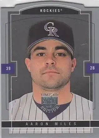 2004 SkyBox LE #153 - Aaron Miles - Colorado Rockies
