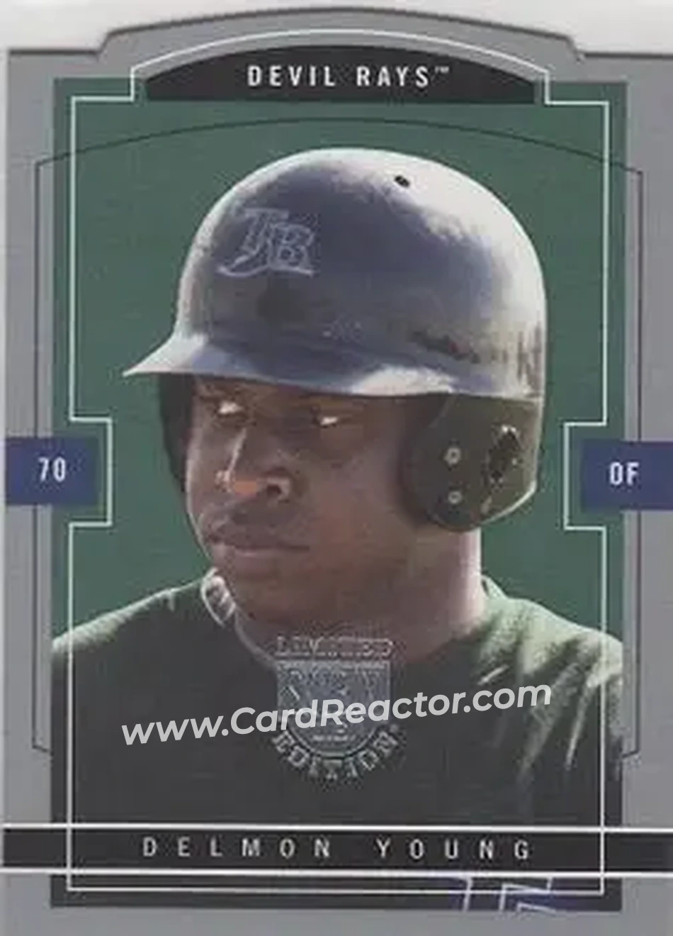 2004 SkyBox LE #156 - Delmon Young - Tampa Bay Devil Rays - Front