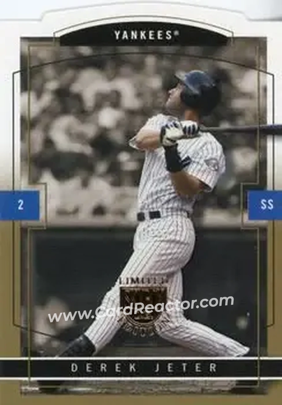 2004 SkyBox LE - Gold Proof #2 - Derek Jeter - New York Yankees - Front