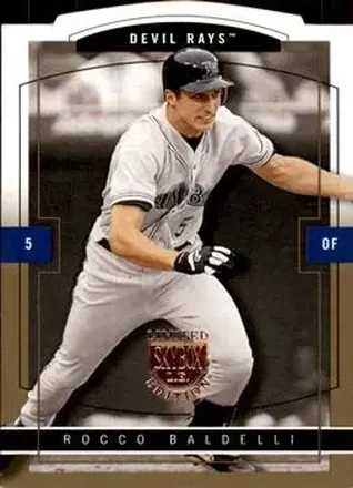 2004 SkyBox LE - Gold Proof #10 - Rocco Baldelli - Tampa Bay Devil Rays