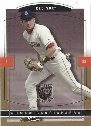 2004 SkyBox LE - Gold Proof #13 - Nomar Garciaparra - Boston Red Sox