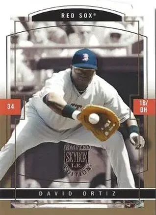 2004 SkyBox LE - Gold Proof #23 - David Ortiz - Boston Red Sox