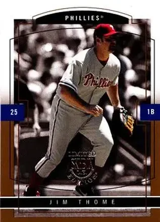 2004 SkyBox LE - Gold Proof #25 - Jim Thome - Philadelphia Phillies