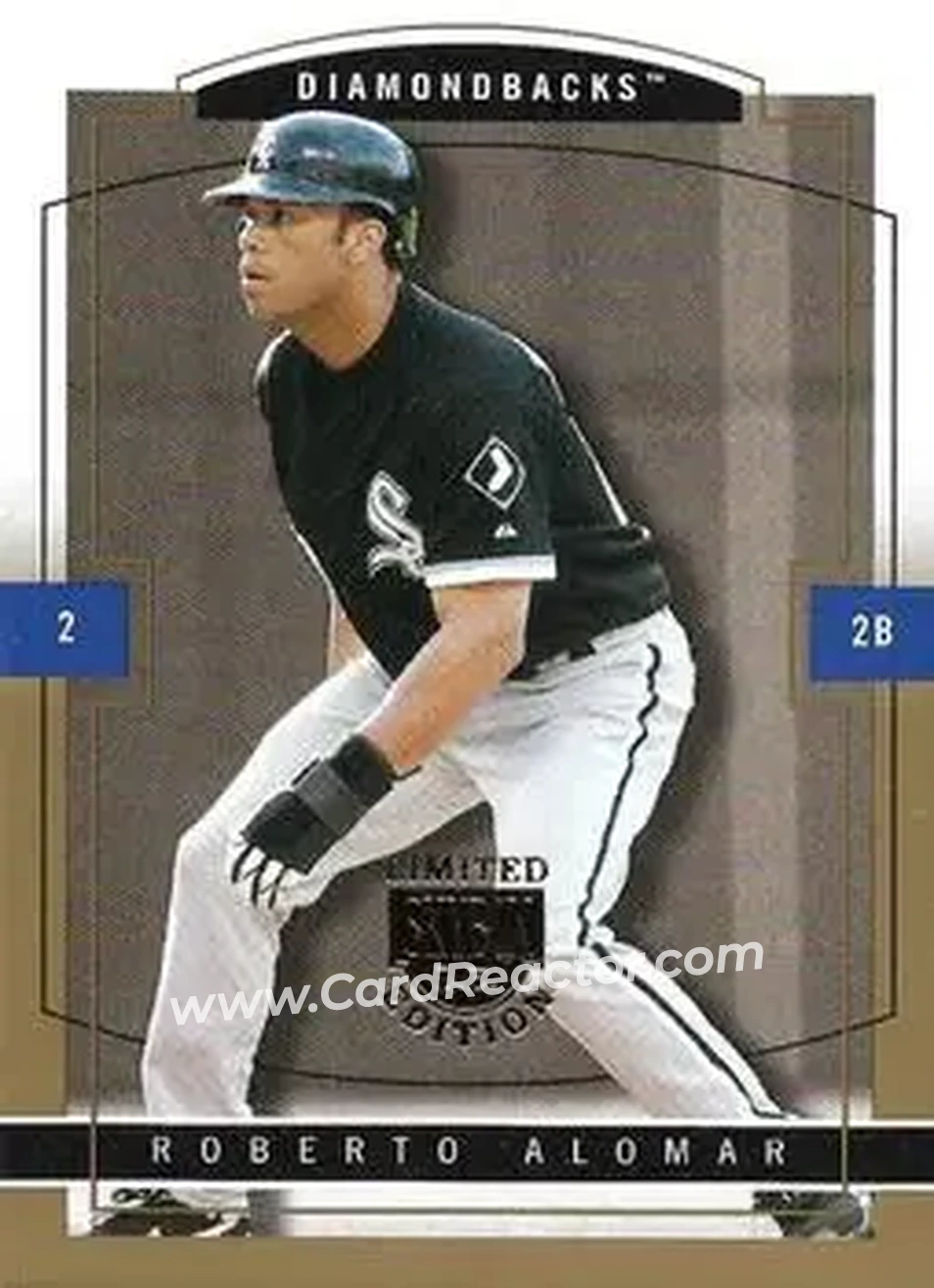 2004 SkyBox LE - Gold Proof #27 - Roberto Alomar - Arizona Diamondbacks - Front
